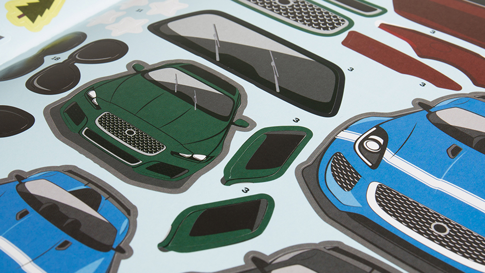 Shop Jaguar Sticker Book in KSA