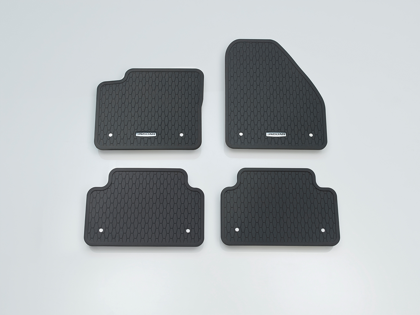 Jaguar Rubber Mats - LHD, Automatic, Pre 21MY