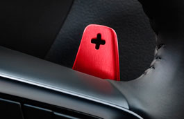 Shop Jaguar Red Aluminium Gearshift Paddles, Automatic only in KSA