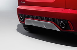 Jaguar Stainless Steel Undershield - Rear
