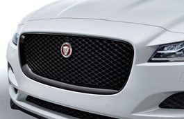 Jaguar Grille - Gloss Black, Pre 21MY